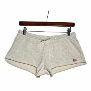 John Galt/Brandy Melville Sweat Shorts OS Gray Rolled Hem Casual Loungewear